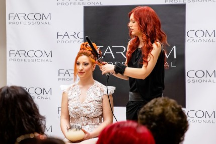 Farcom Professional – Educational Seminar Bridal & Evening  Hairstyles & Workshop