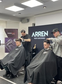 Farcom Professional Barber Seminar by i.Kargakis - BabylissPRO Brand Ambassador