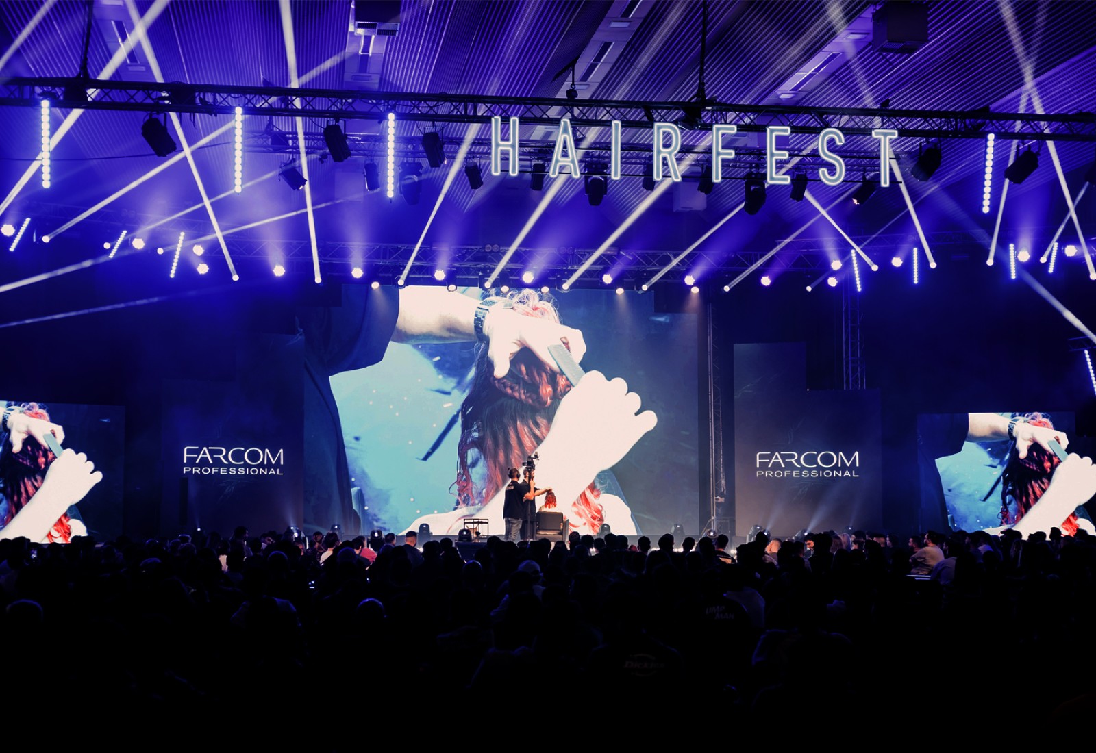 FARCOM PROFESSIONAL Grand Sponsor  of HAIRFEST EXPERIENCE 2023,  the largest hairdressing & barbering training festival