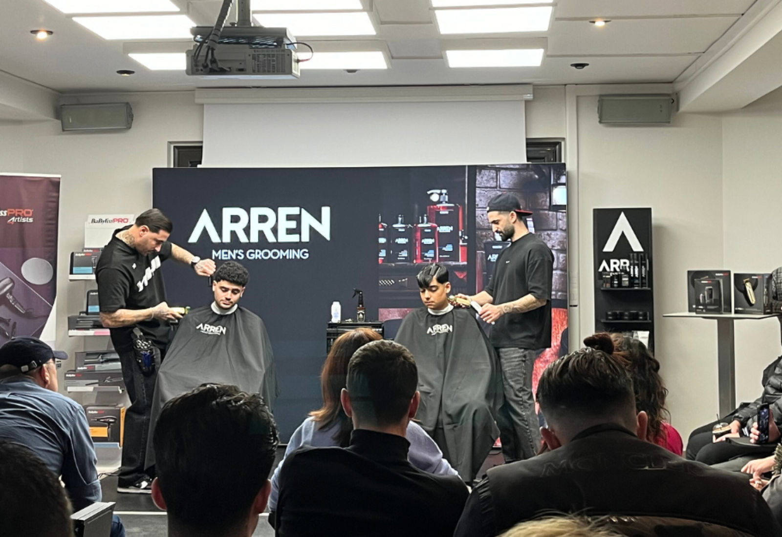 Farcom Professional Barber Seminar by i.Kargakis - BabylissPRO Brand Ambassador