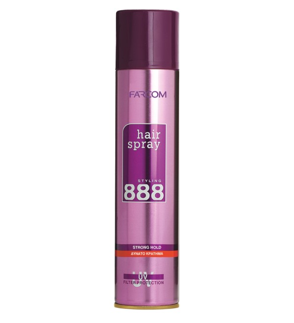 888 SPRAY LAC STRONG HOLD  400ML