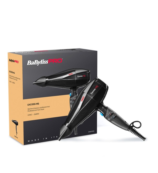 BABYLISS PRO BAB6990IE EXCESS-HQ  IONIC HAIRDRYER 2600W