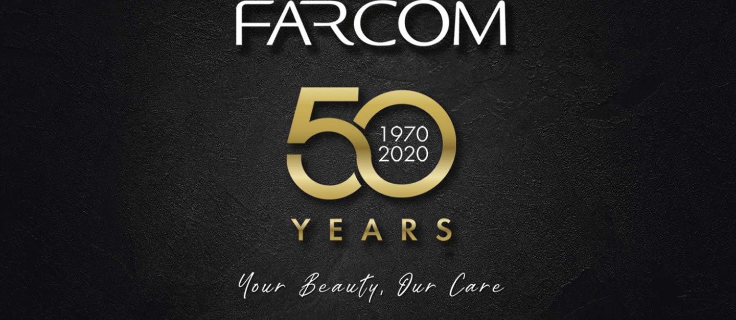 1970 – 2020. Farcom is celebrating 50 years of activity.