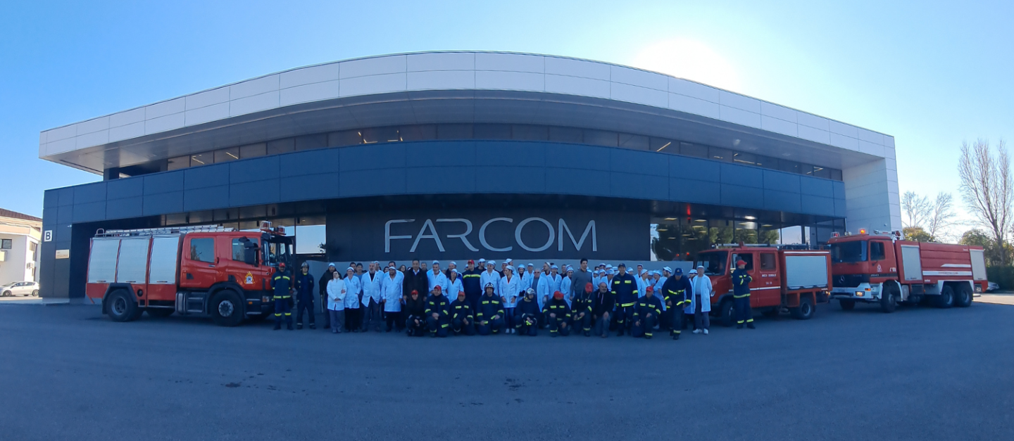 Άσκηση Πυρασφάλειας στις εγκαταστάσεις της Farcom