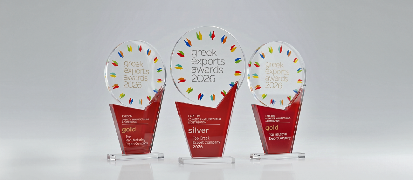 Τριπλή βράβευση για τη FARCOM στα “Greek Exports Forum & Awards 2026”